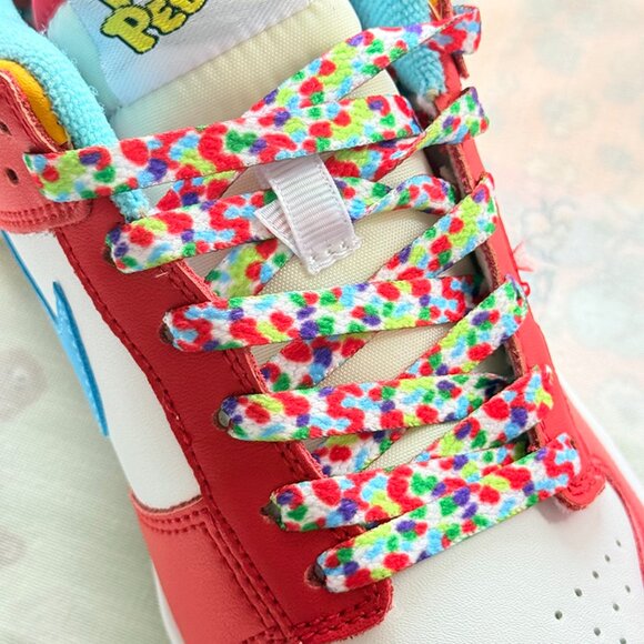 Nike X Lebron James Dunk Low Fruity Pebbles Sneakers - Picture 9 of 10